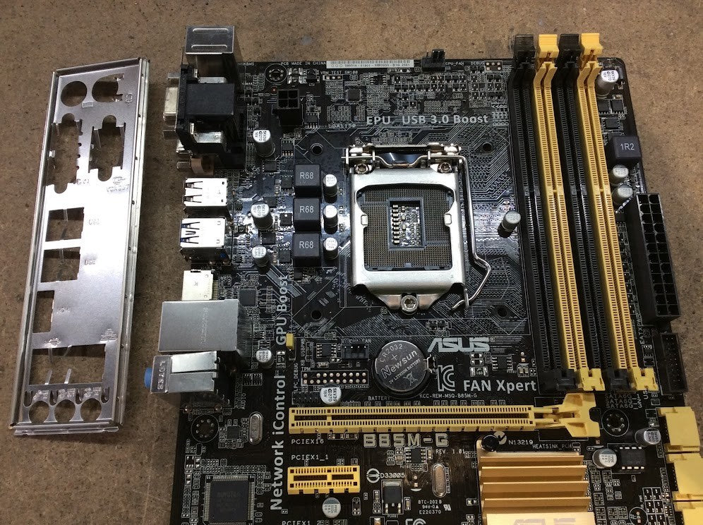 [AU Stock]ASUS B85M-G Motherboard microATX LGA 1150 DDR3 DVI VGA HDMI Intel B85