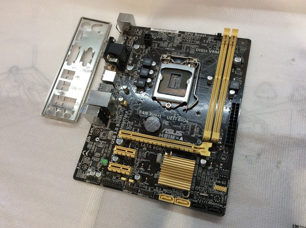 ASUS H81M-A Motherboard microATX LGA 1150 DVI VGA HDMI Intel H81 [AU Seller]