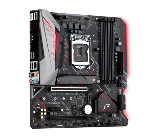 Asrock B365M Phantom Gaming 4 Motherboard micro ATX LGA 1151 HDMI DP Intel B365