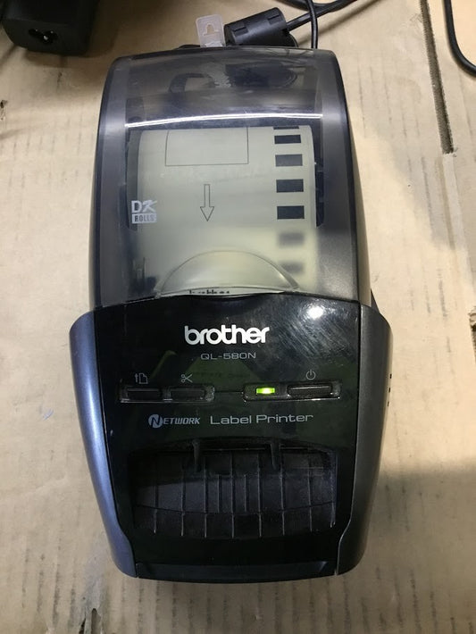 Brother QL-580N Professional Series Label Printer with Power Cord + USB Cord