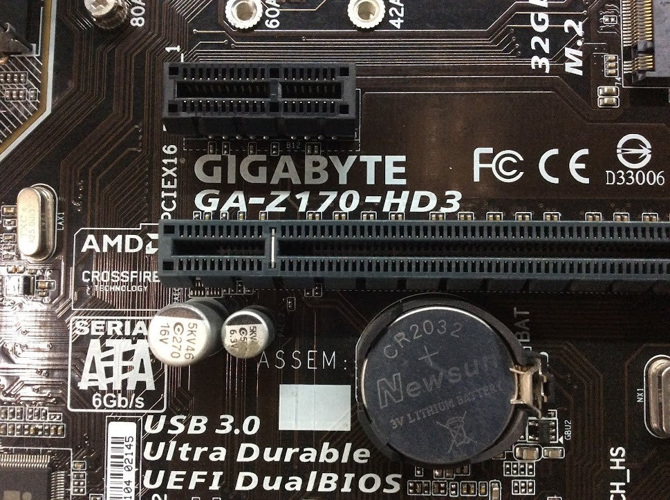 GIGABYTE GA-Z170-HD3 Motherboard ATX HDMI VGA DVI Intel Z170 [AU Stock]