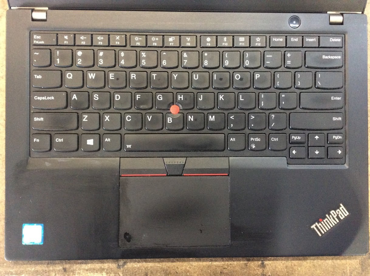 Lenovo ThinkPad T480s Laptop 14"i7-8650U 8GBRAM 256GBSSD USB-C Win11 Black A-
