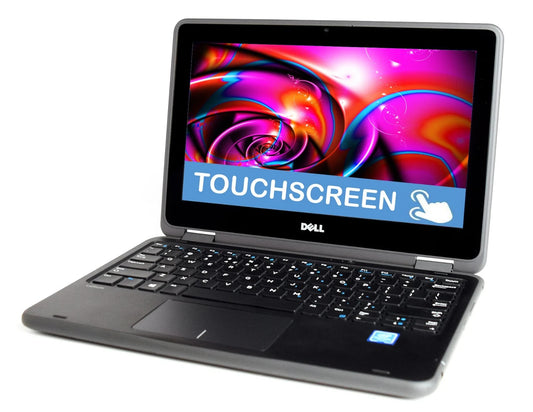 DELL Latitude 3189 Laptop 11.6" Pentium N4200 4GBRAM 128GB Touch HDMI Black A-