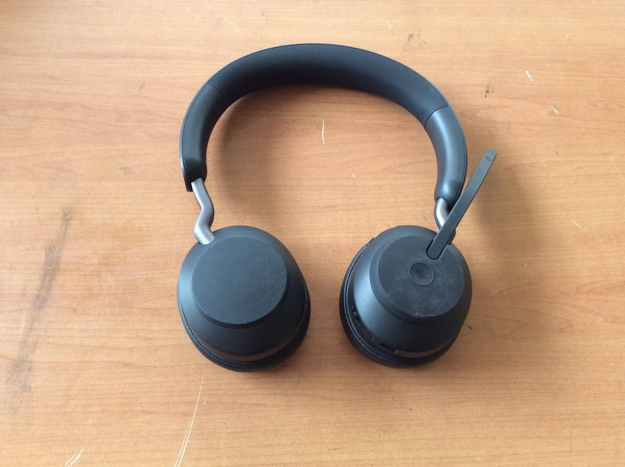 [AU] Jabra Evolve2 65 Wireless On-Ear Bluetooth Headphones+Dual-ear+Sensorless