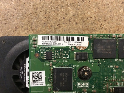 NVIDIA Quadro K1200 GDDR5 Graphics Card Mini-DisplayPort Tested Au Seller