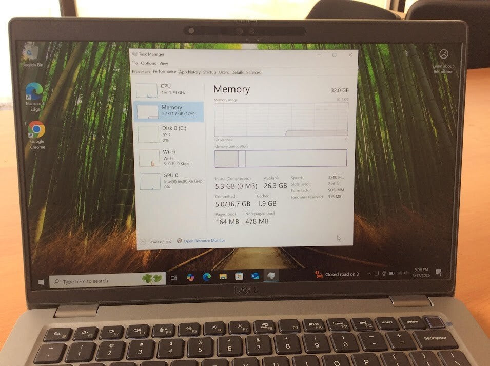 DELL Latitude 5430 12th Gen Laptop 14'' i7-1265U 32GBRAM 256GB USB-C Win10 A-
