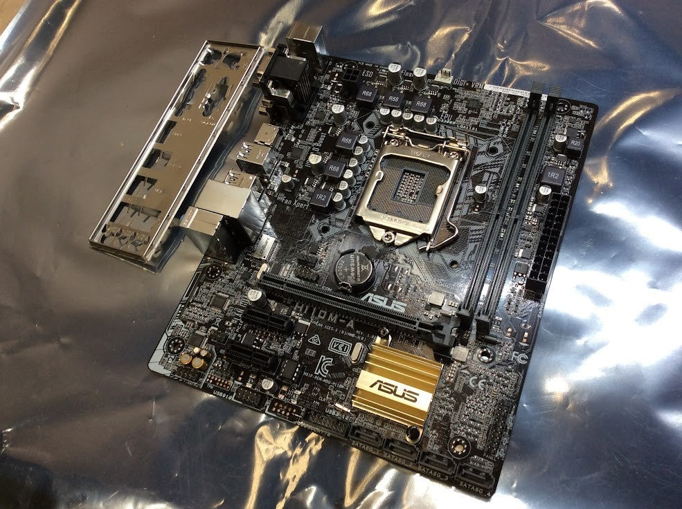 ASUS H110M-A Motherboard microATX LGA 1151 DDR4 VGA HDMI DVI Intel H110 [AU]