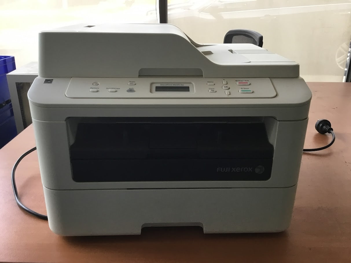 Fuji Xerox DocuPrint M225 dw A4 Monochrome Laser Multifunction Printer - White
