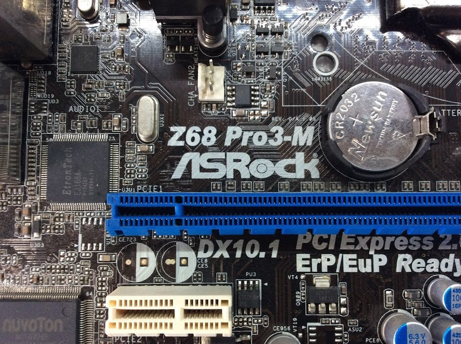 ASRock Z68 PRO3-M Motherboard microATX LGA 1155 HDMI VGA DVI DP Intel Z68 [AU]