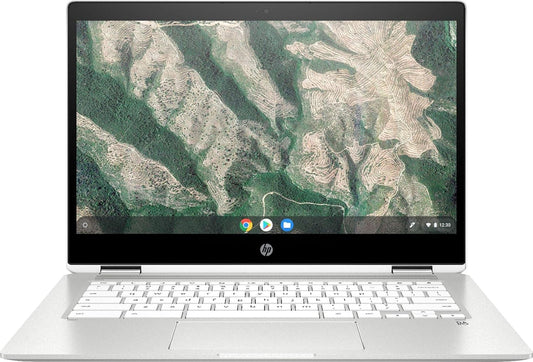 HP Chromebook x360 Laptop 14" Pentium N5000 8GBRAM 64GB USB-C White Au Seller A-