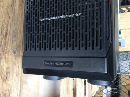 HP ProLiant ML350 G10 Tower Server 1x Xeon Silver 4210r 8GB RAID+2x 800w PSU A-