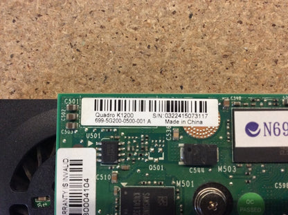 NVIDIA Quadro K1200 GDDR5 Video Card Mini-DisplayPort Tested Au Stock