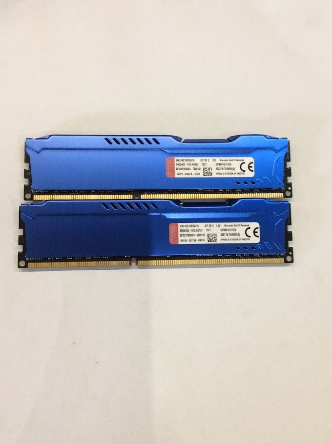 Kingston HyperX FURY 16GB DDR3 HX316C10FK2/16 1600MHz Desktop Memory  [AU Stock]