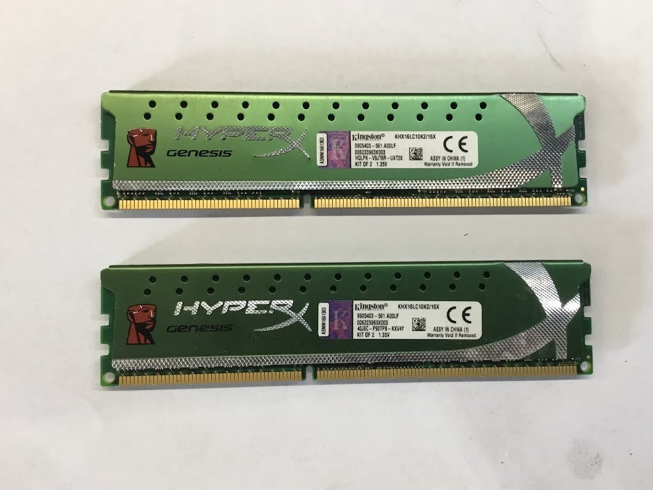 Kingston HyperX 16GB DDR3 KHX16LC10K2/16X 1600MHz Desktop Memory [AU Stock]