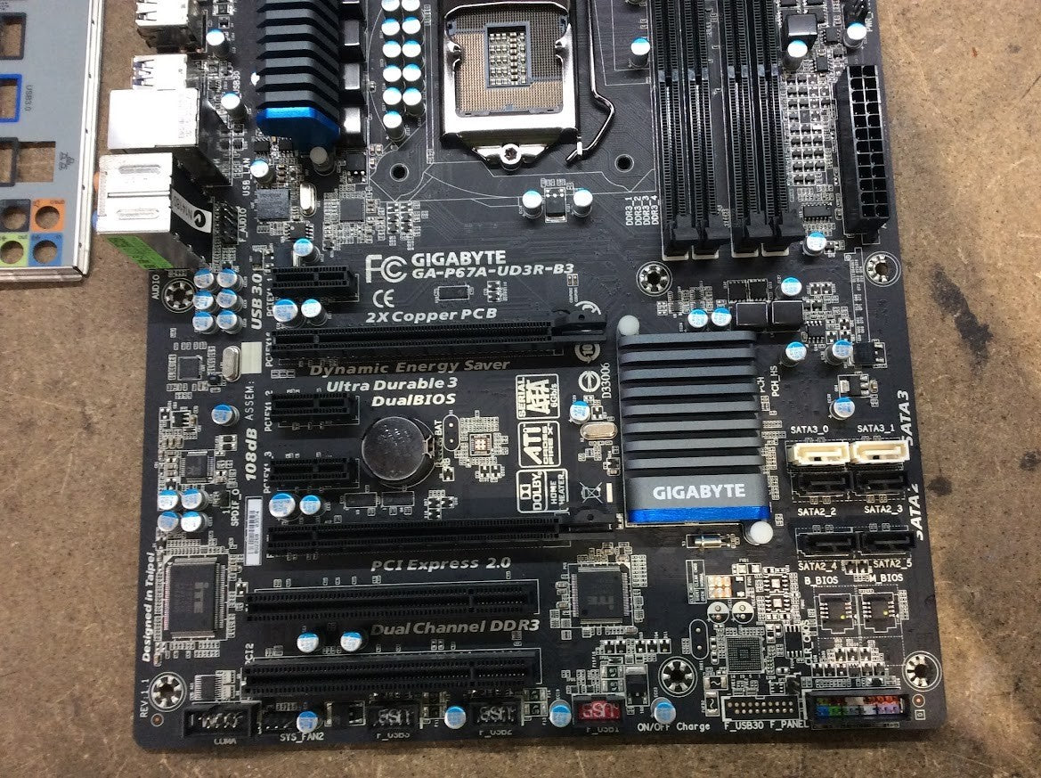[AU] GIGABYTE GA-P67A-UD3R-B3 Motherboard DDR3 ATX LGA 1155 USB3.0  Intel P67