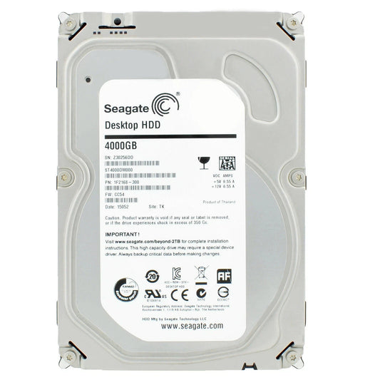 Seagate 4TB 3.5" Hard Disk Drive SATA 5900PRM ST4000DM000 [AU Seller]