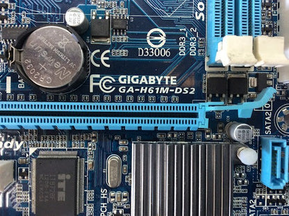 GIGABYTE GA-H61M-DS2 Motherboard microATX DDR3 LGA 1155 VGA Intel H61 [AU Stock]