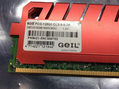 GeIL Evo Veloce GEV316GB1600C9DC PC3-12800 DDR3 Desktop Memory [AU Stock]