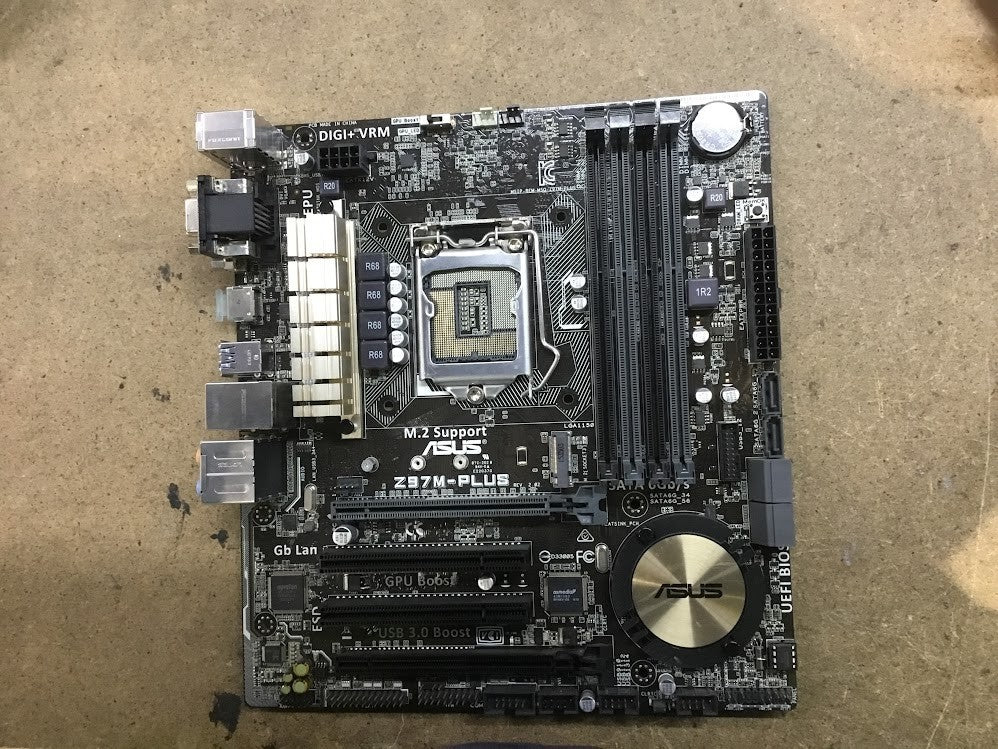 [AU] ASUS Z97M-PLUS Motherboard DDR3 microATX LGA 1150 DVI VGA HDMI Intel Z97