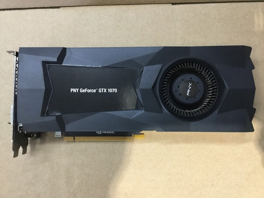 NVIDIA PNY GeForce GTX 1070 Video Card DisplayPort HDMI Black Tested Au Seller
