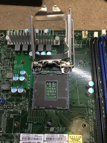 Supermicro X11SSW-4TF Motherboard LGA 1151 DDR4 Quad NIC M2 TPM Chips + Heatsink
