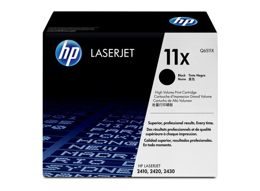 Brand New HP Laserjet Q6511X Black Original Toner for HP Laserjet 2410/2420/2430