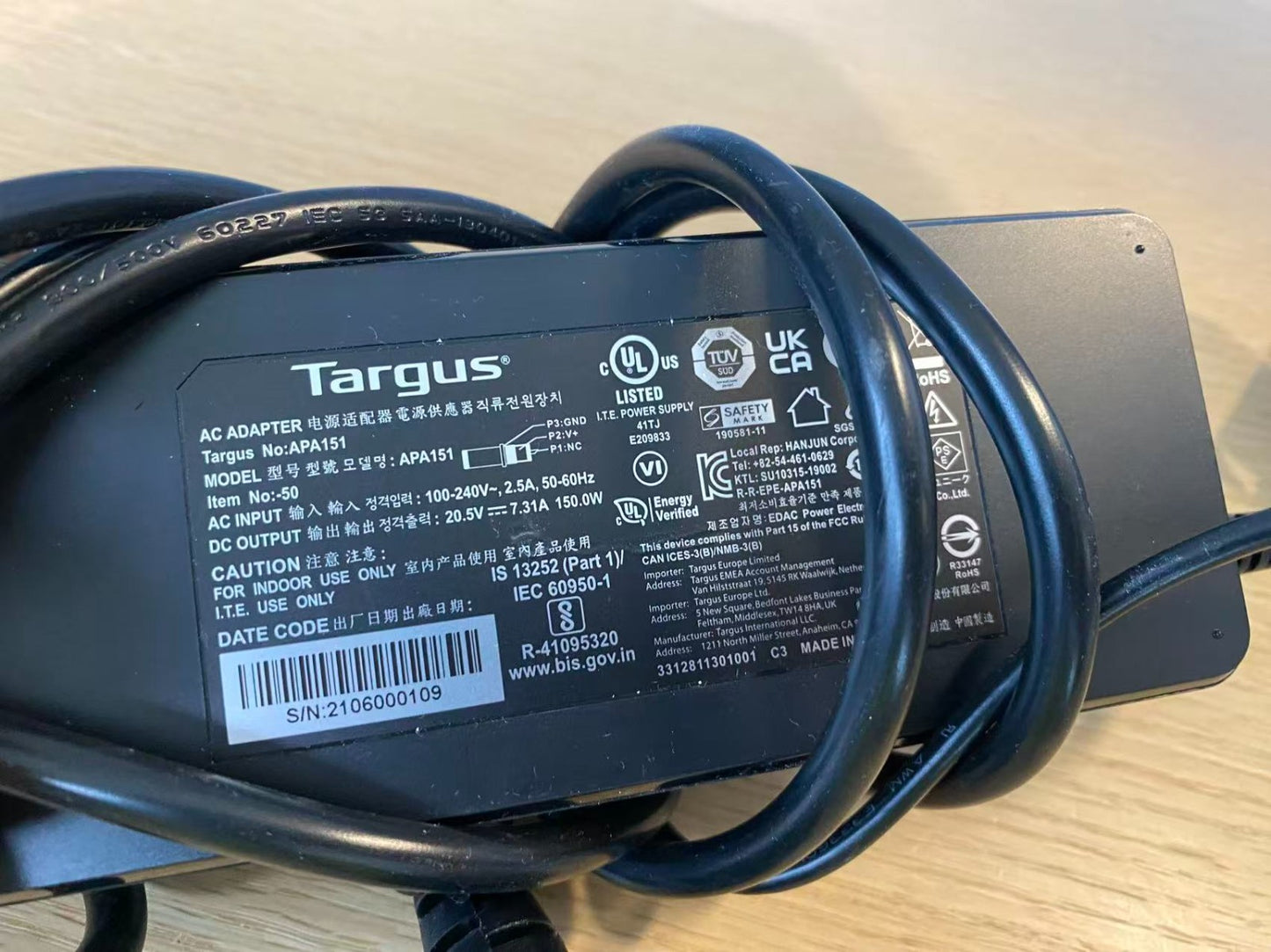 [AU] Targus DOCK190 USB-C Dual Video 4K Docking Station + Charger + Type-c Cable