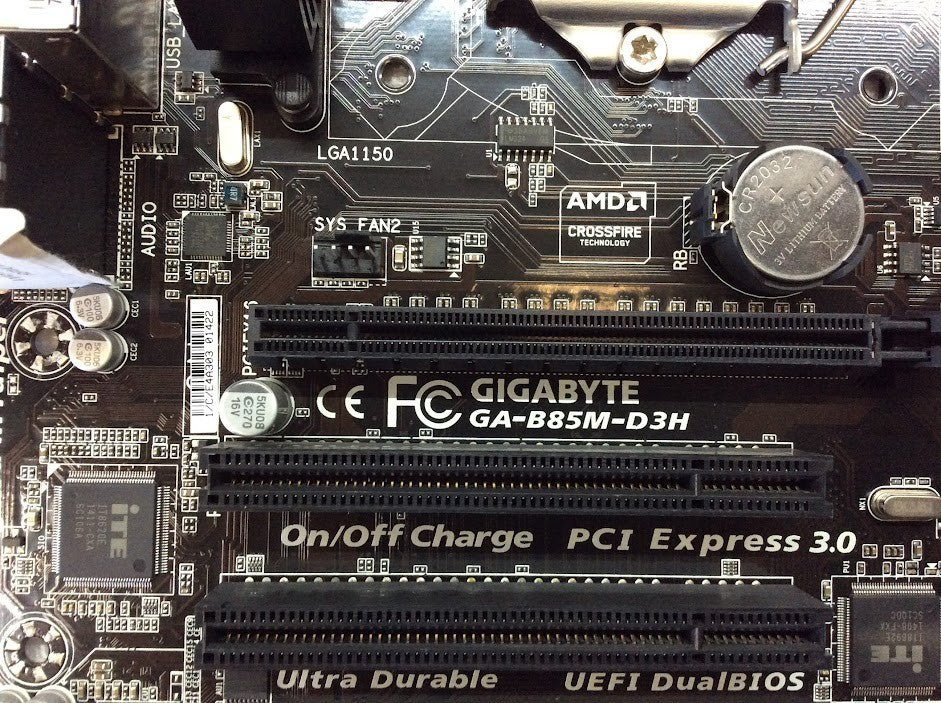 GIGABYTE GA-B85M-D3H Motherboard micro ATX LGA 1150 DVI VGA HDMI Intel B85 [AU]