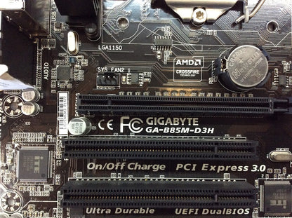 GIGABYTE GA-B85M-D3H Motherboard micro ATX LGA 1150 DVI VGA HDMI Intel B85 [AU]