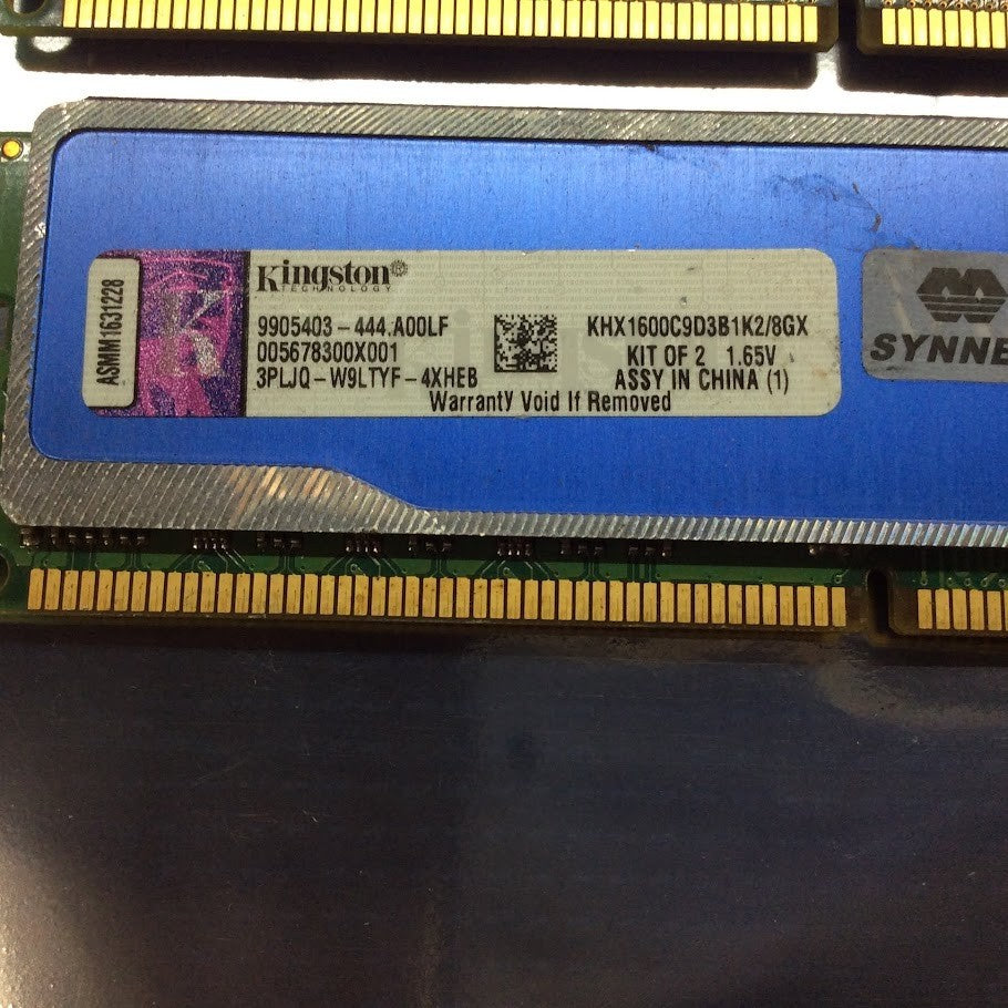 Kingston HyperX Blu KHX1600C9D3B1K2/8GX Desktop Memory KIT OF 2 [AU Seller]