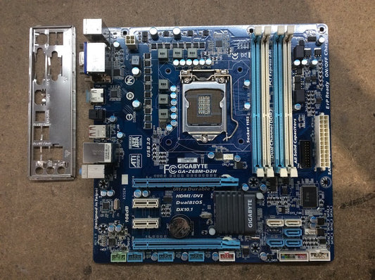GIGABYTE GA-Z68M-D2H Motherboard DDR3 microATX LGA 1155 DVI VGA HDMI Intel Z68