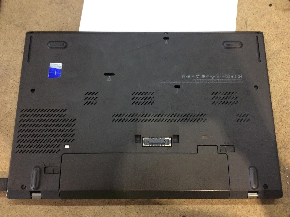 Lenovo ThinkPad T460 Laptop 14" i5-6300U 8GBRAM 128GBSSD Mini-DP HDMI Black A-