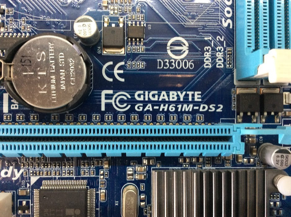 [AU Stock]GIGABYTE GA-H61M-DS2 Motherboard DDR3 microATX LGA 1155 VGA Intel H61