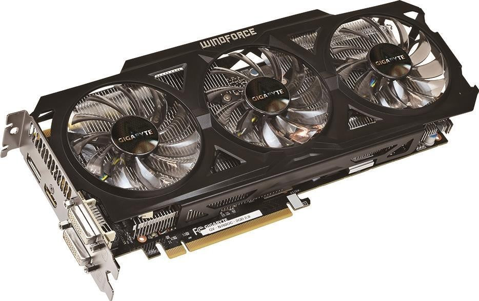 GIGABYTE GV-N760OC-2GD Graphics Card GeForce GTX 760 DVI-I DVI-D HDMI DP [AU]
