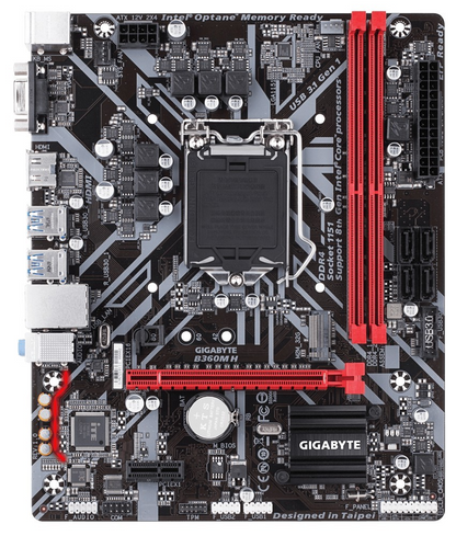 GIGABYTE B360M H Motherboard micro ATX DDR4 LGA 1151 HDMI VGA Intel B360 [AU]