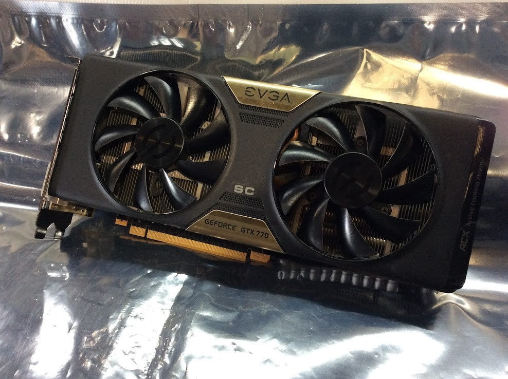 EVGA GeForce GTX 770 Graphics Card 02G-P4-2776-KR DVI-I DVI-D HDMI DP [AU]