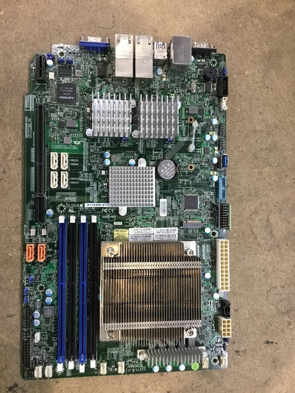 Supermicro X11SSW-4TF Motherboard LGA 1151 DDR4 Quad NIC M2 TPM Chips + Heatsink