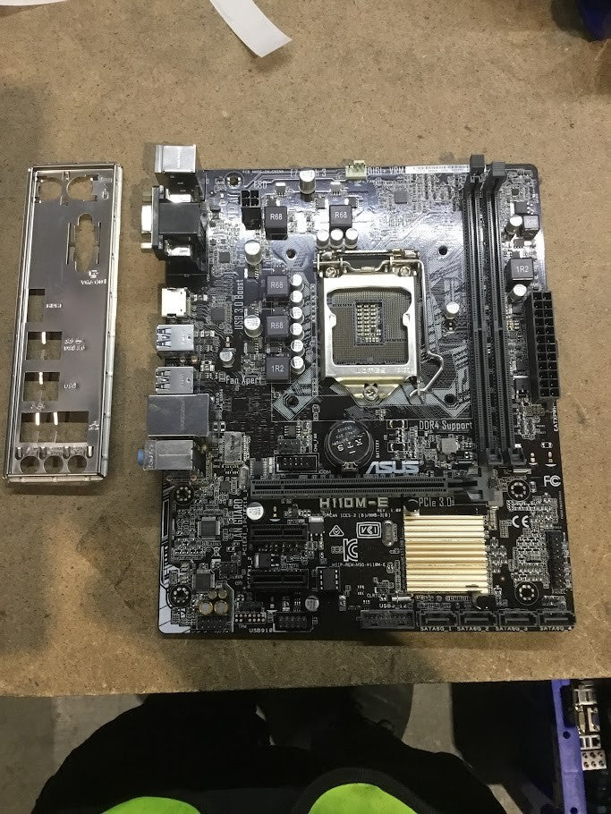 [AU Seller]ASUS H110M-E Motherboard MicroATX DDR4 LGA 1151 HDMI VGA Intel H110
