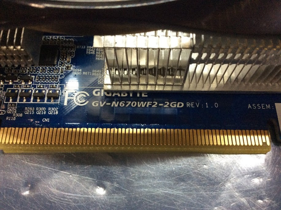 GIGABYTE GV-N670WF2-2GD Graphics Card GTX 670 DP HDMI DVI-D/DVI-I [AU Seller]