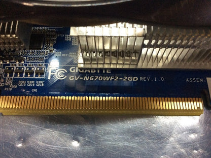 GIGABYTE GV-N670WF2-2GD Graphics Card GTX 670 DP HDMI DVI-D/DVI-I [AU Seller]
