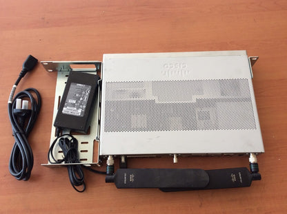 Cisco C1117-4PLTELAWZ V2 ISR 1100 Router +4G LTE Antenna Rack Mount PSU Wi-Fi