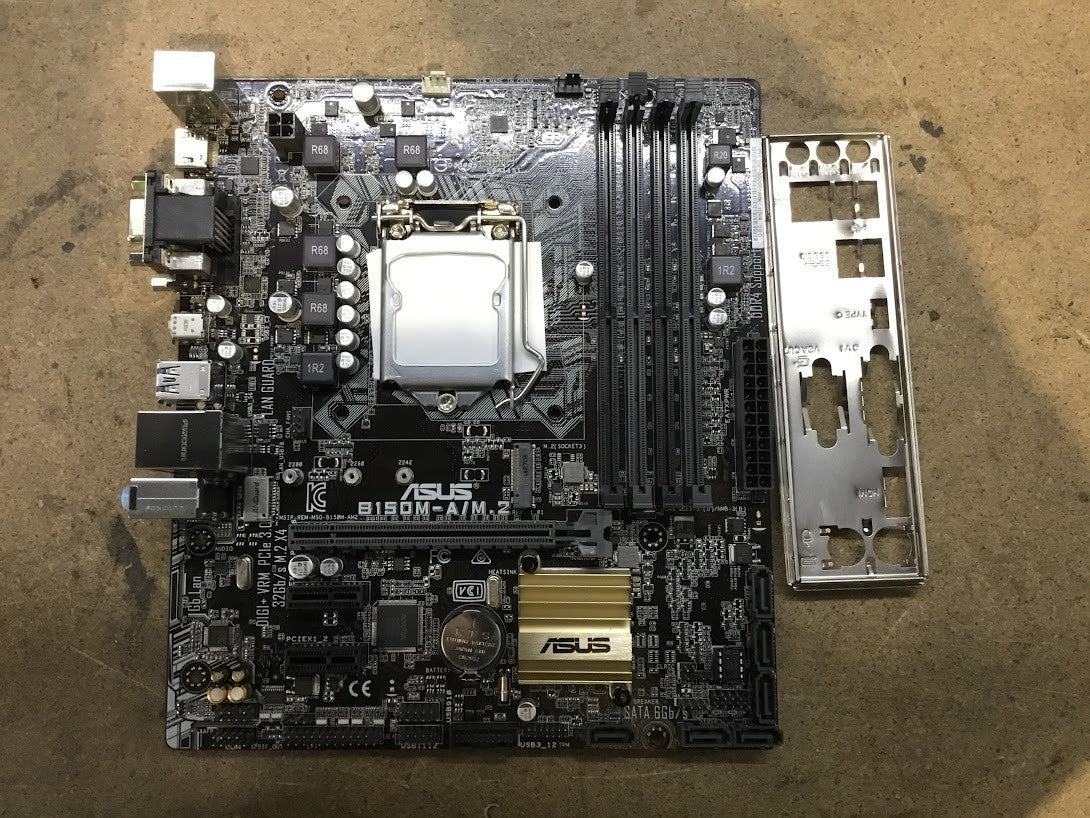 ASUS B150M-A/M.2 Motherboard mATX DDR4 LGA 1151 DVI VGA HDMI USB-C Intel B150