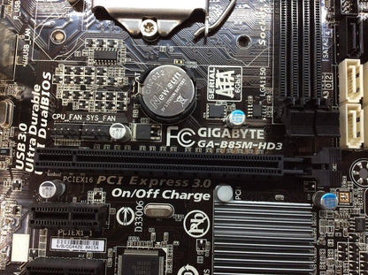 GIGABYTE GA-B85M-HD3 Motherboard mini ATX DDR3 LGA 1150 HDMI VGA Intel H85 [AU]