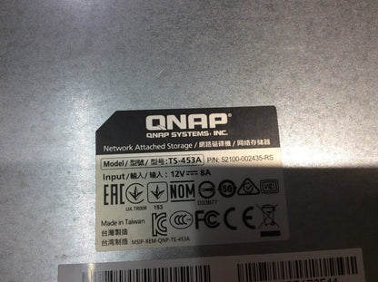 QNAP TS-453A INTEL N3160 4GB/2TBx4 Hard Disk Drive Raid0 7.24T+15V/5A Charger