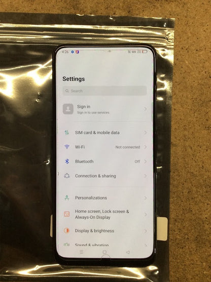 OPPO Reno2 Z CPH1951 Phone 6.5" 8GBRAM 128GB Octa Core Lifting Camera Touch A-