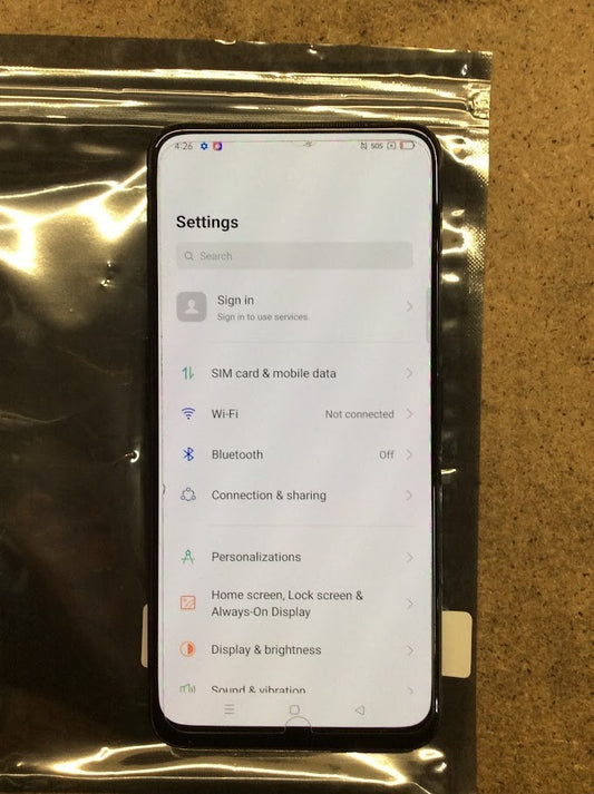 OPPO Reno2 Z CPH1951 Phone 6.5" 8GBRAM 128GB Octa Core Lifting Camera Touch A-