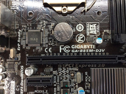 GIGABYTE GA-B85M-D2V Motherboard micro ATX DDR3 LGA 1150 VGA DVI Intel B85 [AU]