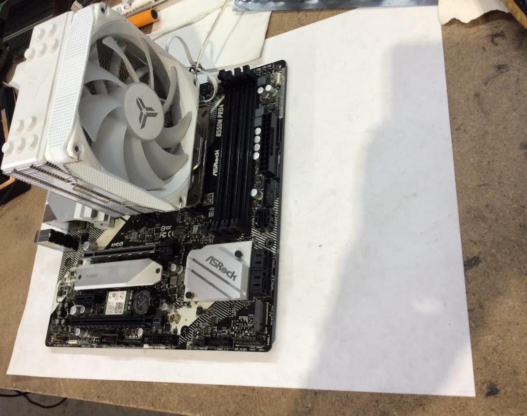【ASRock B550M PRO4 mATX MB】+【AMD RYZEN 5600 CPU】+【CPU FAN】Socket AM4 USB-C