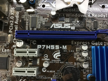 ASUS P7H55-M Motherboard micro ATX LGA 1156 VGA HDMI USB3.0 Intel H55 Au Seller
