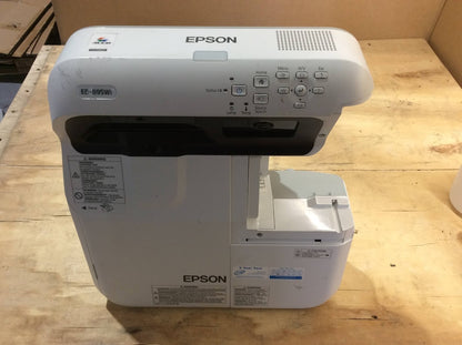 Epson EB-695Wi Ultra Short Throw Projector - Lamp Hours 4924h+Port Caver Missing